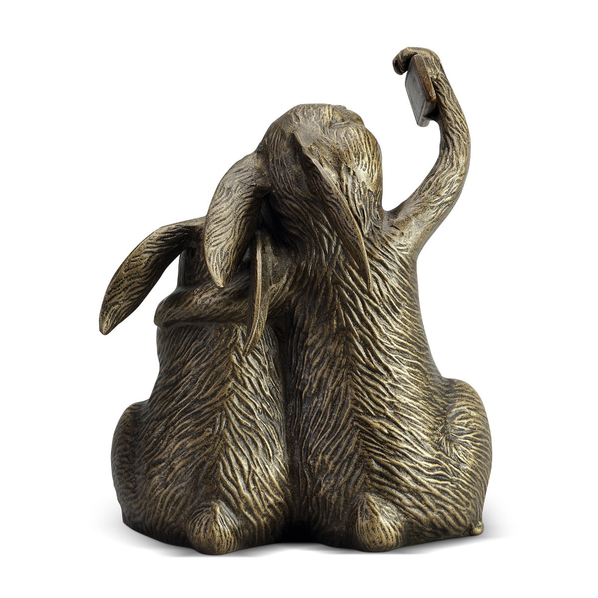 "Bunny Buddies" Selfie Sculpture